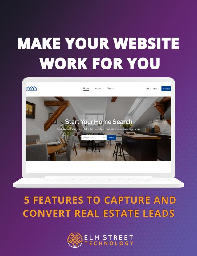 Elm Street - Top 5 Lead Generation Website Features