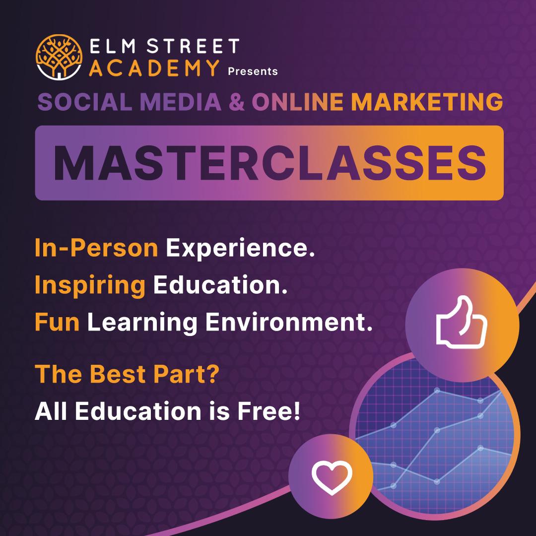 Elm Street Academy Masterclass - Book a fun & unique education experience for your office.